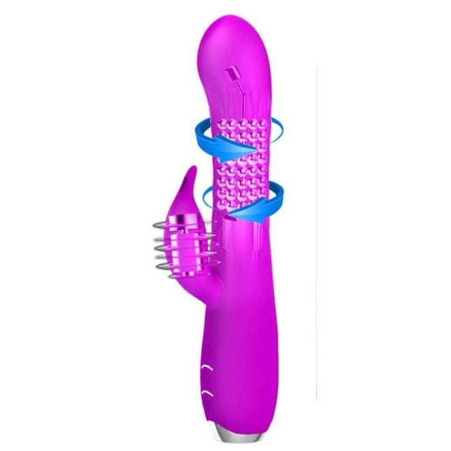 Rotating Rabbit Vibrator for Enhanced Stimulation