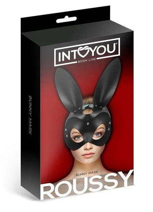 Adjustable Roussy Bunny Mask with playful bunny design