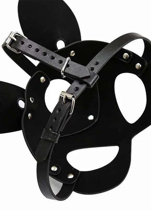 Adjustable Roussy Bunny Mask with soft fabric and playful design