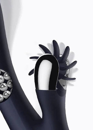Royalspace Vibe with Rotating Tongues personal pleasure device with rotating tongue feature and sleek design