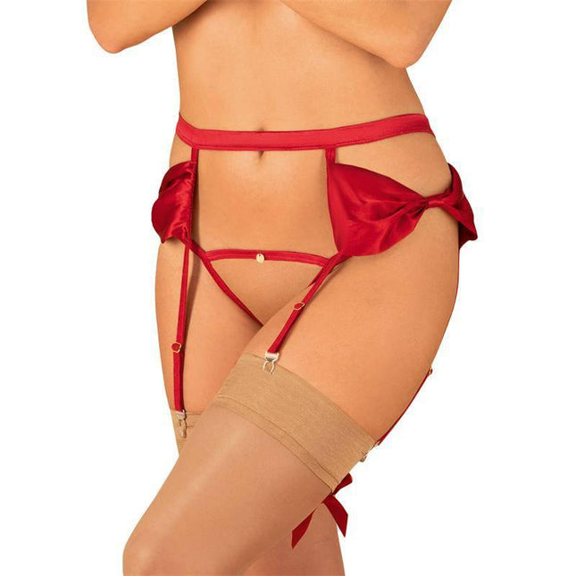Rubinesa Garter Belt and Thong S M