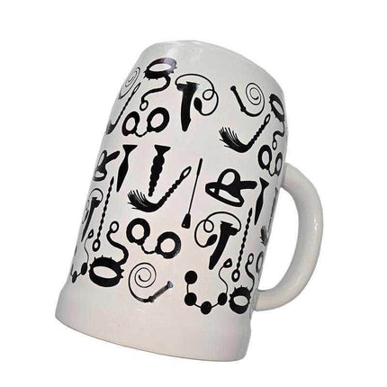 Sado Jug 700ml Fun Erotic Ceramic Design