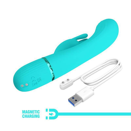 Scocco Rabbit Vibrator Turquoise