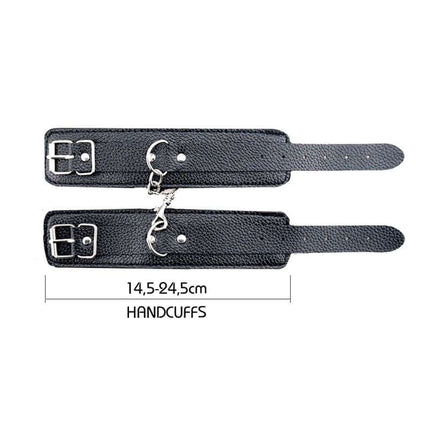 Secret Desires Black 8 Pieces BDSM