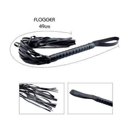 Secret Desires Black 8 Pieces BDSM