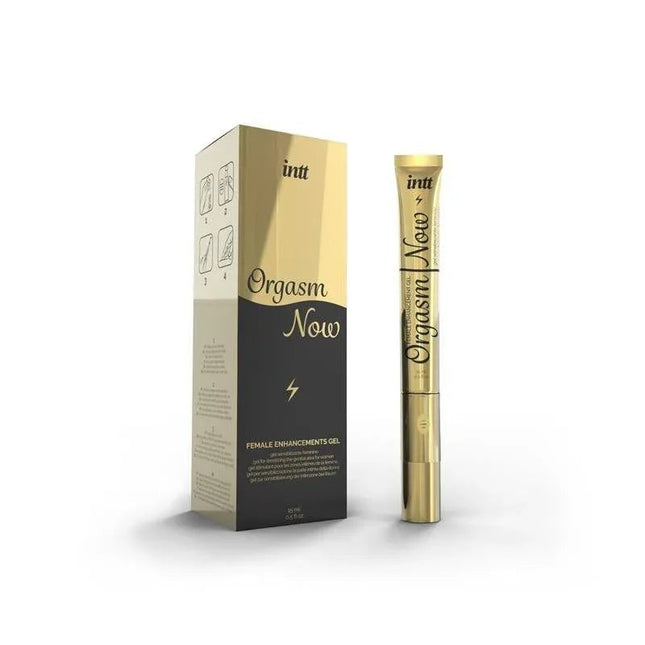 Sensitizing Gel with Vibrating Tip 15ml tube with applicator on white background