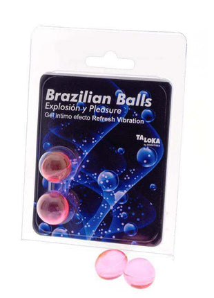 Set 2 Brazilian Balls Refresh Vibration Effect