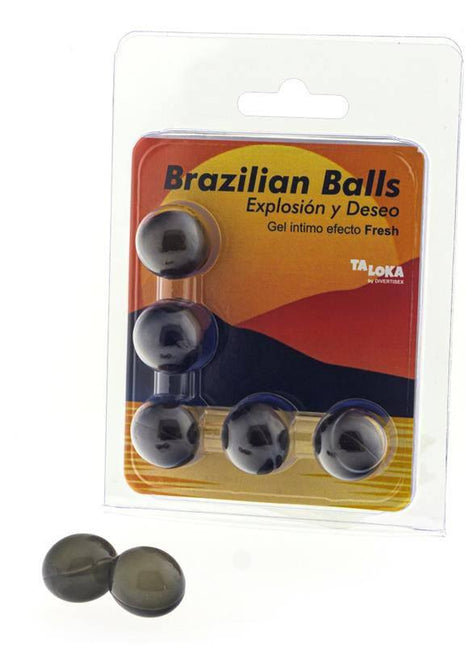 Set 5 Brazilian Balls Gel Fresh Effect