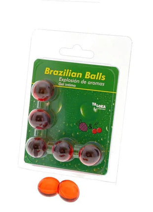 5 Brazilian Balls Strawberry&Cherry - Secretsextoys.store