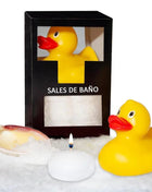 Set Bath Salts Coconut 150gr Duck, Candle and Shell - Secretsextoys.store