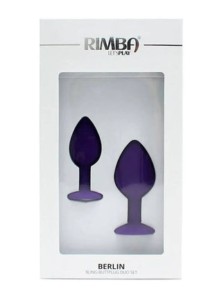 Set de Plugs Anales Berlin Purpura