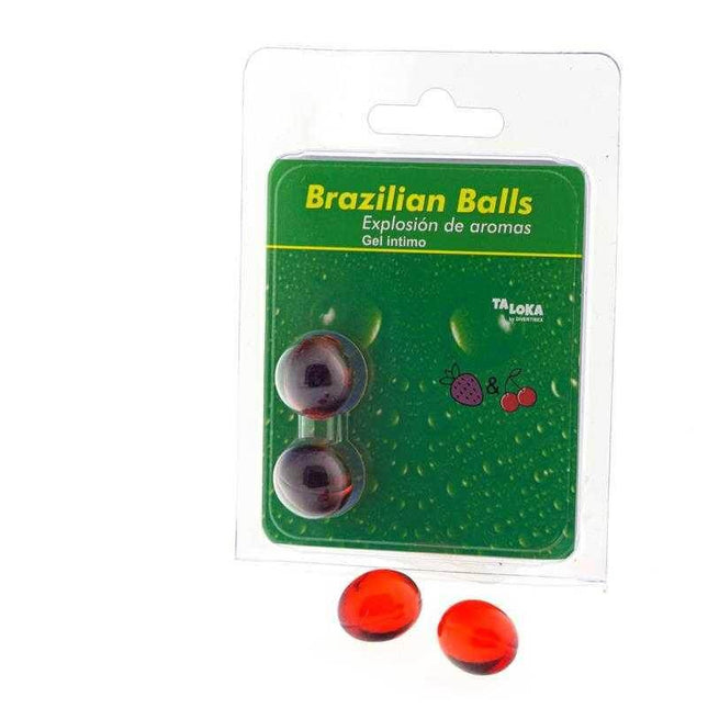 Set of 2 Flavored Brazilian Massage Balls
