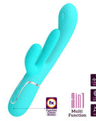Triple Rabbit Vibrator Turquoise Shania