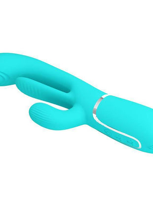 Triple Rabbit Vibrator Turquoise Shania