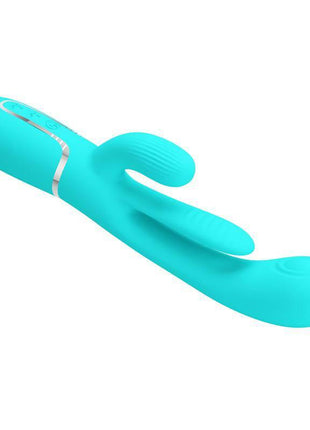 Triple Rabbit Vibrator Turquoise Shania