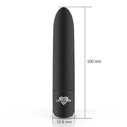 Shoty Vibrating Bullet 10 Speeds Black