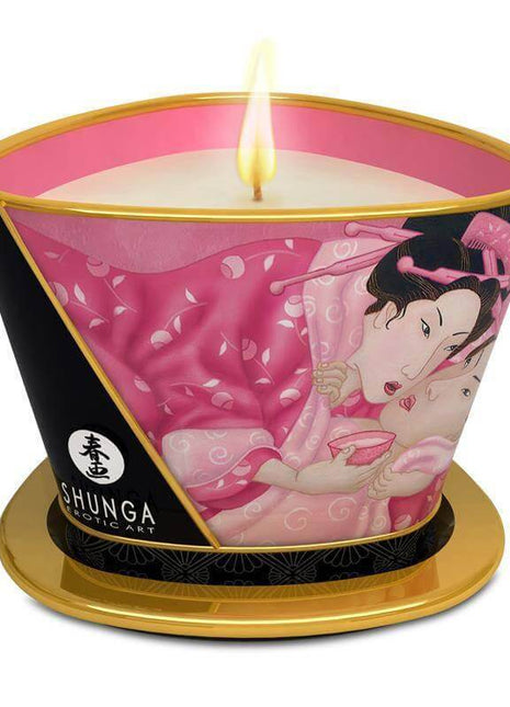Shunga Candle Massage Rose
