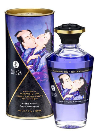 Shunga Warming Massage Oil Exotic Fruit Aroma
