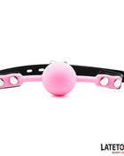 Silicone Ball Gag Pink
