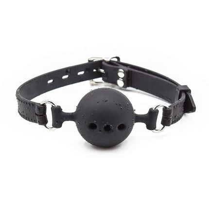 Silicone Breathable Ball Gags 4,5 cm Size M Black
