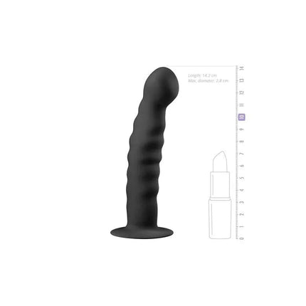 Silicone Dildo-Black