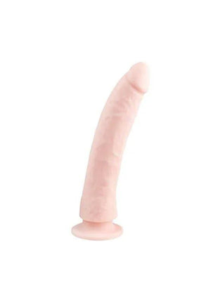 Realistic 21 cm silicone dildo flesh-colored adult toy for intimate pleasure