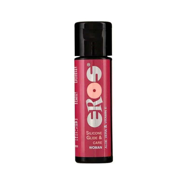 Silicone Glide and Care 30 ml premium silicone-based lubricant bottle for long-lasting, silky-smooth intimate comfort