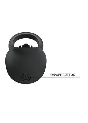 Silicone Vibrating Cock Ring with Licking Function