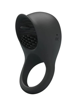 Silicone Vibrating Cock Ring with Licking Function