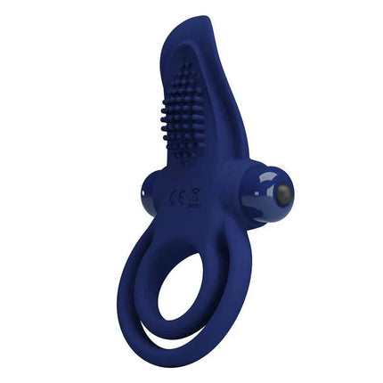 Silicone Vibrating Penis Ring with 10 Modes
