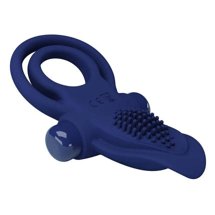 Silicone Vibrating Penis Ring with 10 Modes
