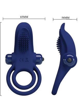 Silicone Vibrating Penis Ring with 10 Modes