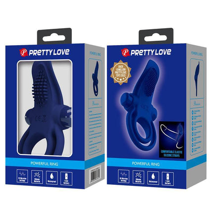 Silicone Vibrating Penis Ring with 10 Modes