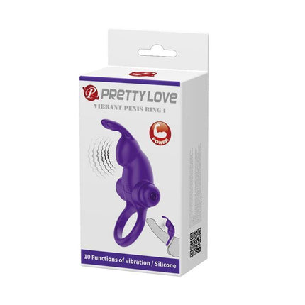Silicone Vibrating Rabbit Cock Ring