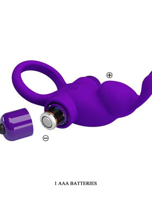 Silicone Vibrating Rabbit Cock Ring