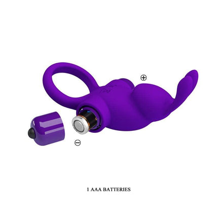 Silicone Vibrating Rabbit Cock Ring