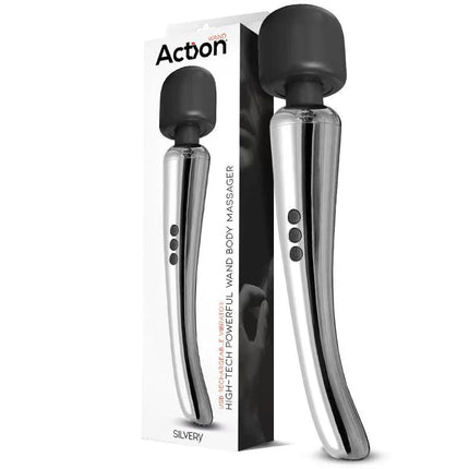 Silver Wand Body Massager Rechargeable