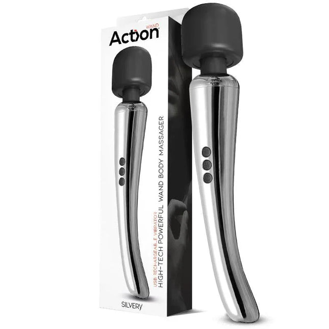 Silver Wand Body Massager Rechargeable