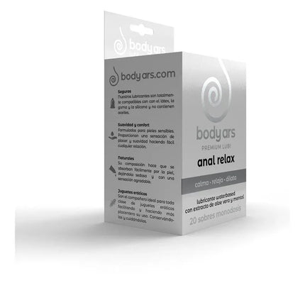 Single Dose Anal Relaxing Water Based Lubricant Gel 20x4 ml
