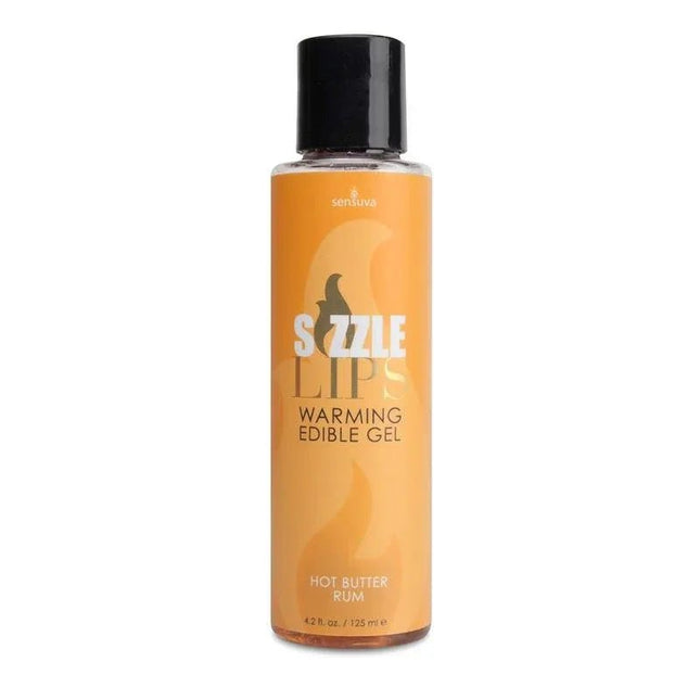 Edible Warming Gel Butter Rum 125ml