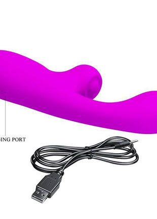 Skylar Bunny Vibrator and Thumping Fuchsia