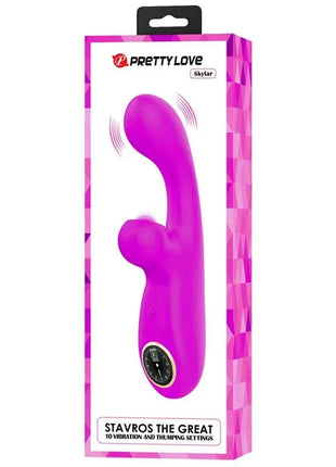 Skylar Bunny Vibrator and Thumping Fuchsia