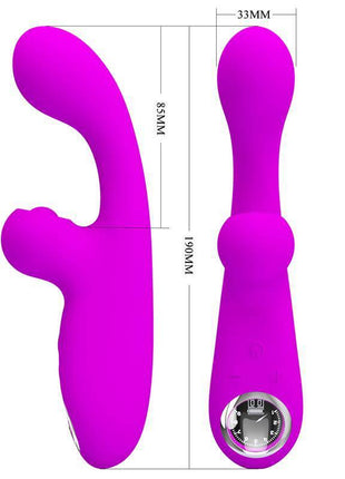 Skylar Bunny Vibrator and Thumping Fuchsia
