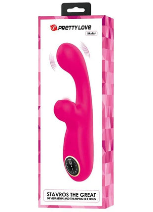 Skylar Bunny Vibrator and Thumping Pink