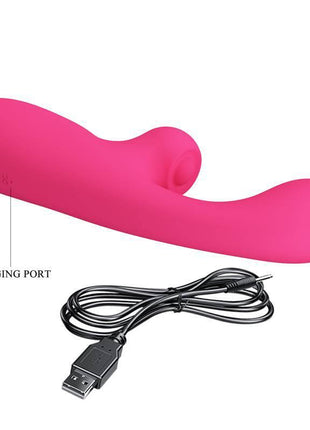 Skylar Bunny Vibrator and Thumping Pink