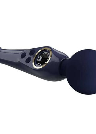 Skyler Massager Wand with Digital Screen Blue