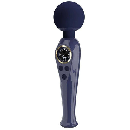 Skyler Massager Wand with Digital Screen Blue