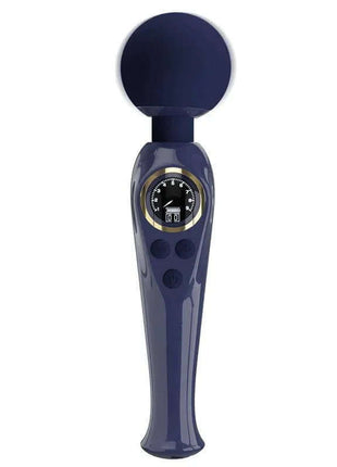 Skyler Massager Wand with Digital Screen Blue