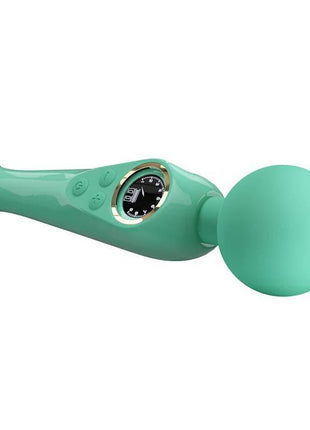 Skyler Massager Wand with Digital Screen Green
