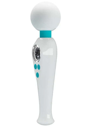 Skyler Massager Wand with Digital Screen White
